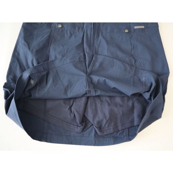 Royal Robbins Y35179-722 Women's Sz 14 Blue Eco-Adventurer Discovery III Skort - Picture 8 of 11